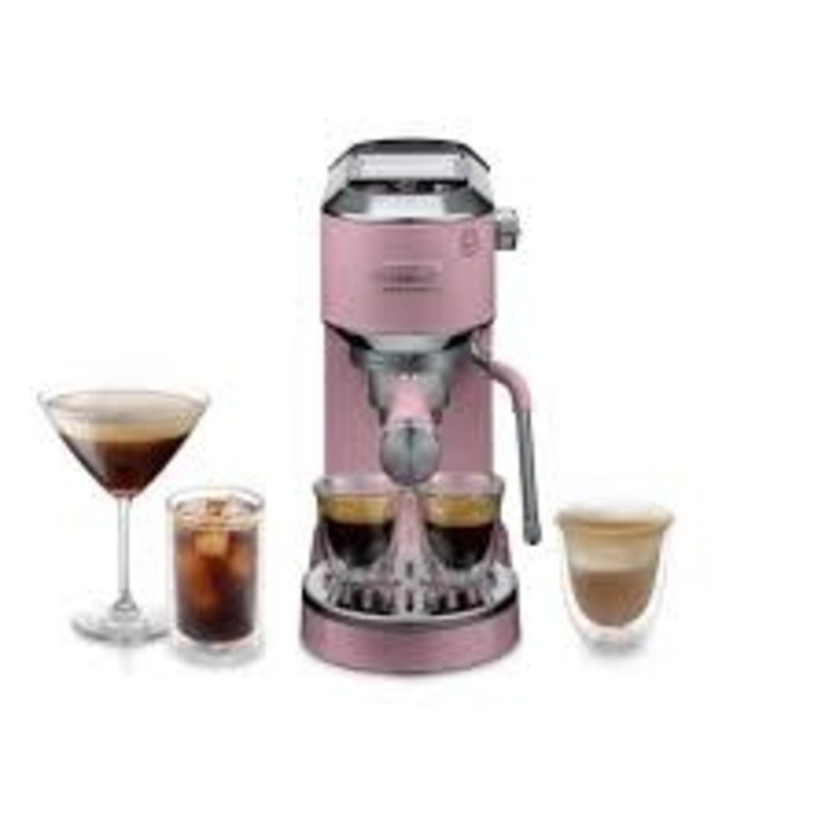 DELONGHI EC890PK - MACHINE A ESPRESSO MANUELLE DEDICA DUO ROSE DELONGHI