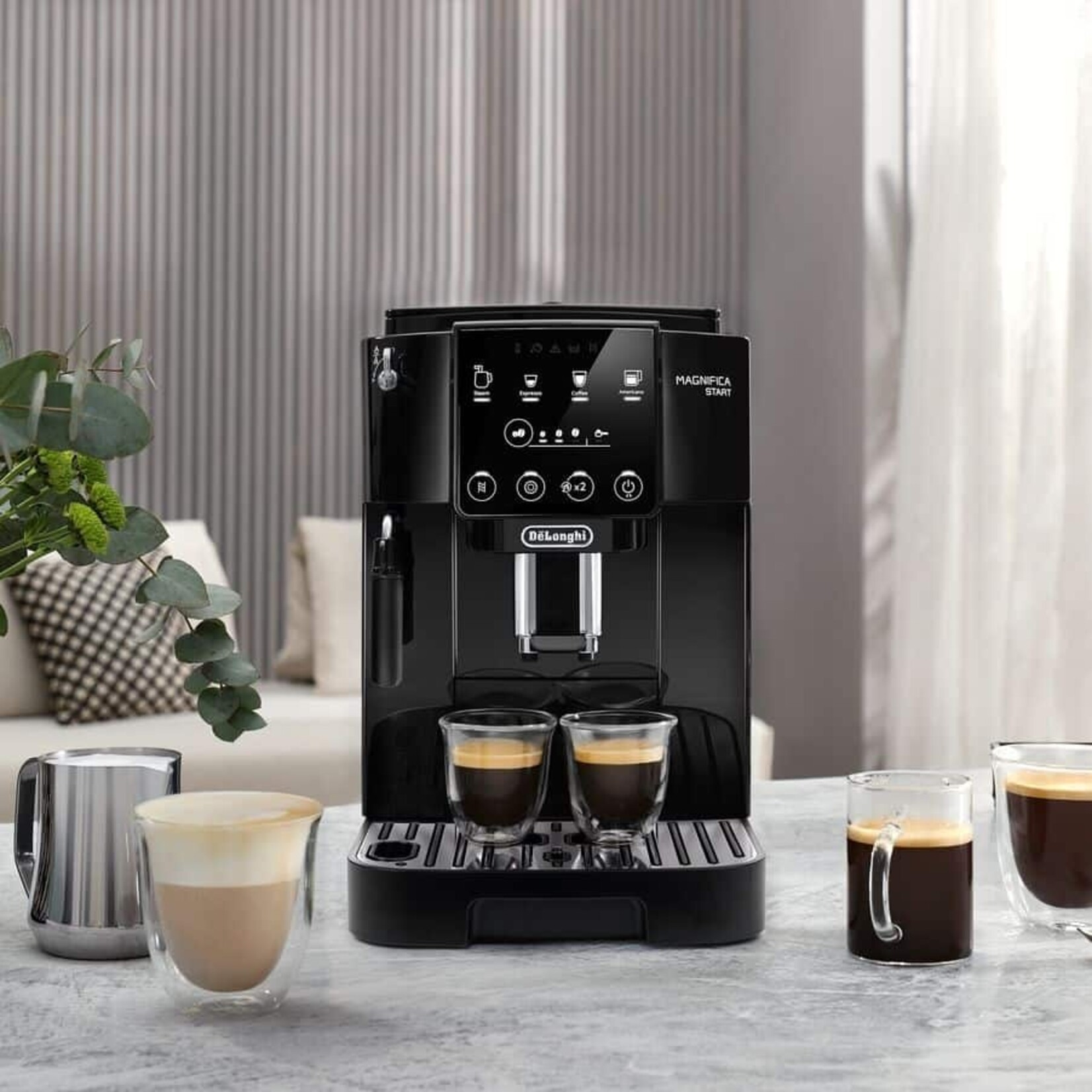 DELONGHI ECAM22022B - MACHINE A ESPRESSO AUTOMATIQUE MAGNIFICA START AVEC BUSE DELONGHI