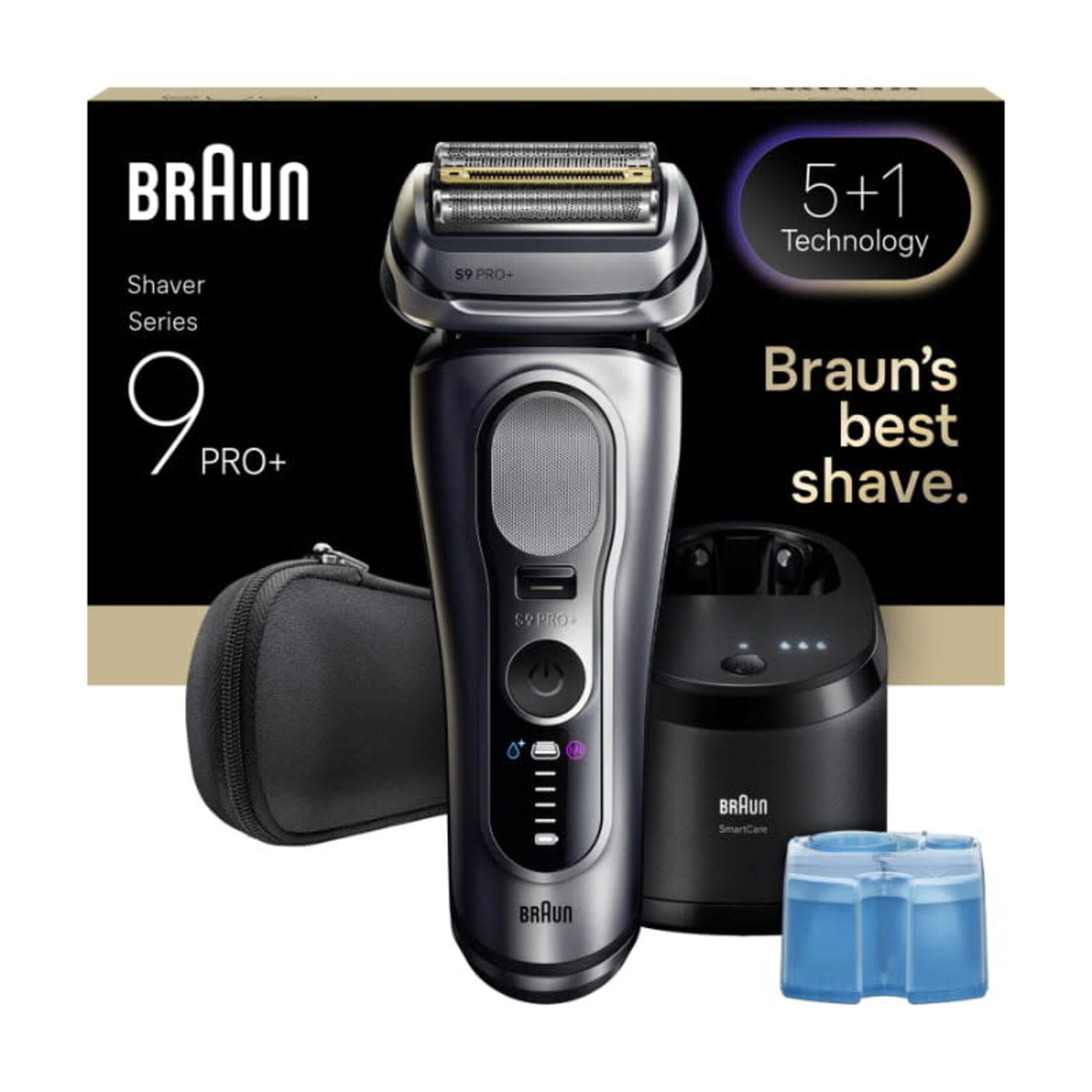 BRAUN 9667CC - RASOIR SERIE 9 PRO+  AVEC BASE DE NETTOYAGE BRAUN