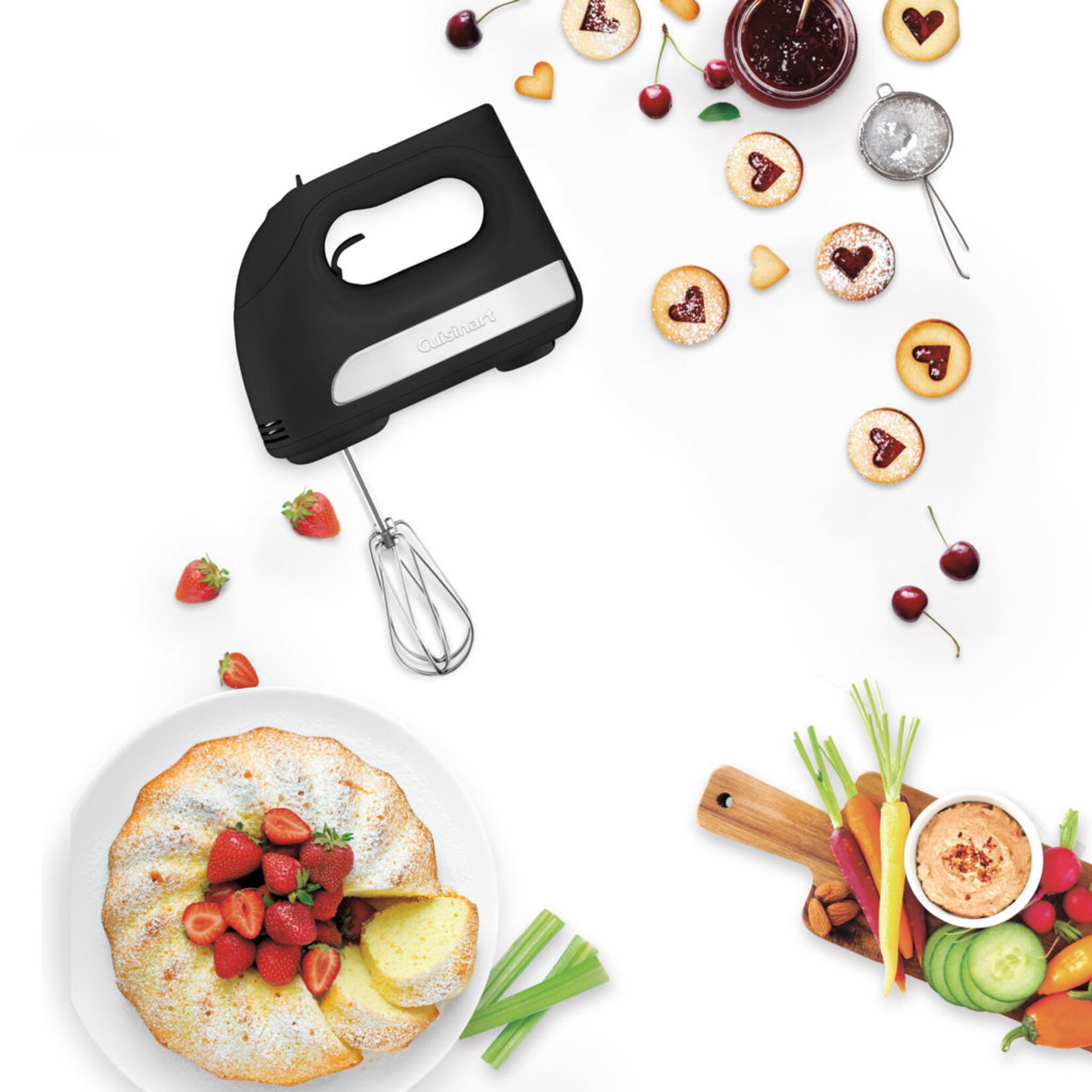 CUISINART HM-3BKC - MIXETTE 3 VITESSES POWER ADVANTAGE NOIRE 200W CUISINART