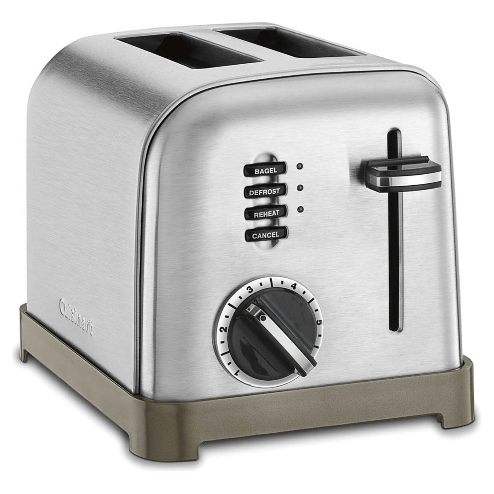 CUISINART CPT-160C  -  GRILLE-PAIN 2 TRANCHES EN ACIER INOXYDABLE CUISINART