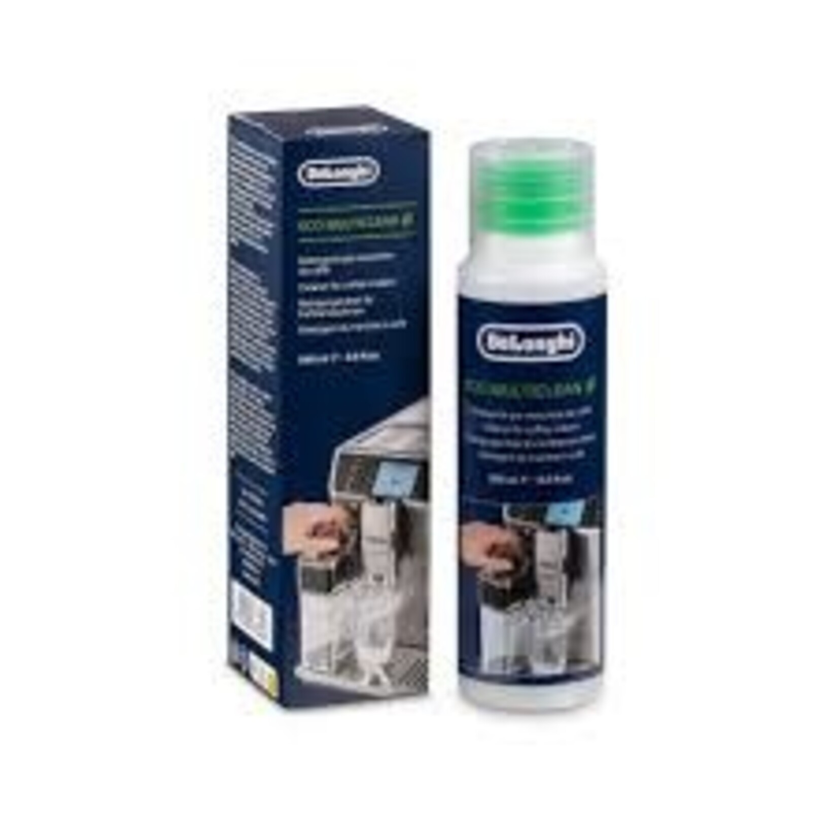 DELONGHI DLSC550 - LIQUIDE DE NETTOYANT POUR SYSTEME DE LAIT ECO MULTICLEAN 250ml DELONGHI