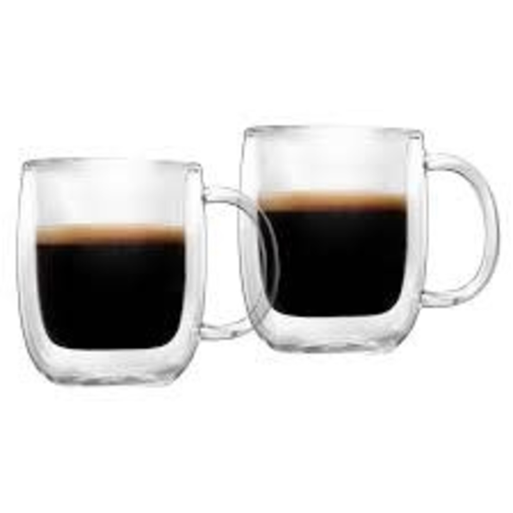 BARISTA+ BG02772 - ENSEMBLE DE 2 TASSES DOUBLE PAROI 80ml BARISTA+