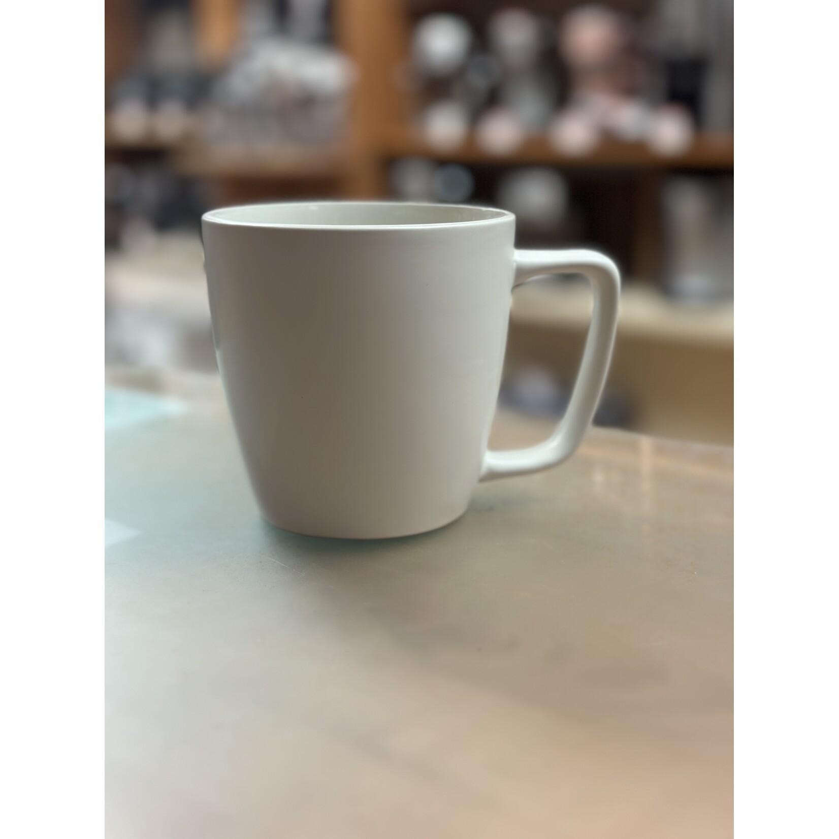 GAIA STONEWARE HK05460 - ENSEMBLES DE 4 TASSES BLANCHES 395ml GAIA STONEWARE