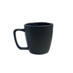 GAIA STONEWARE HK05461 - ENSEMBLE DE 4 TASSES NOIRES 395ml GAIA STONEWARE