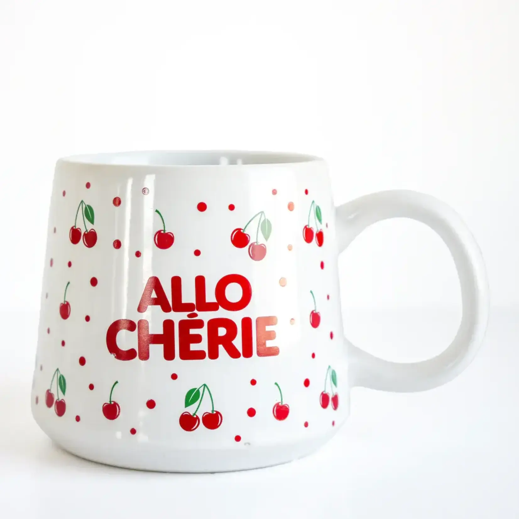 STONEWARE HW05541 - TASSE INDIVIDUELLE ''ALLO CHERIE'' AVEC CERISE 385ml STONEWARE
