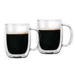 BARISTA+ BG02774 - ENSEMBLE DE 2 TASSES DOUBLE PAROI 350ml BARISTA+