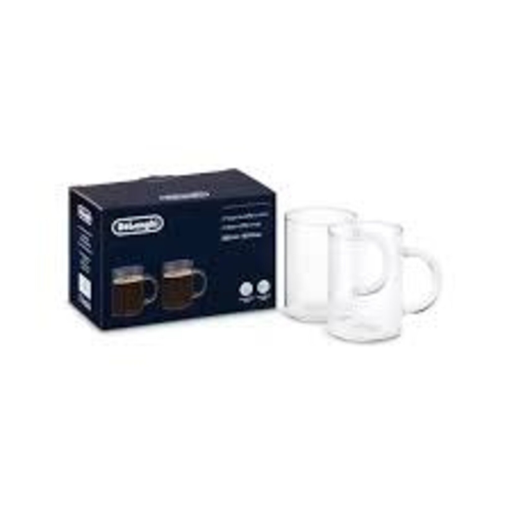 DELONGHI DLSC320 - ENSEMBLE DE 2 TASSES DOUBLE PAROI 250ml DELONGHI