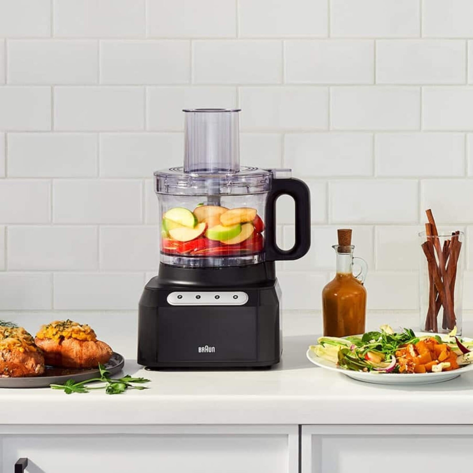 BRAUN FP3101BK  -  ROBOT CULINAIRE 8 TASSES BRAUN