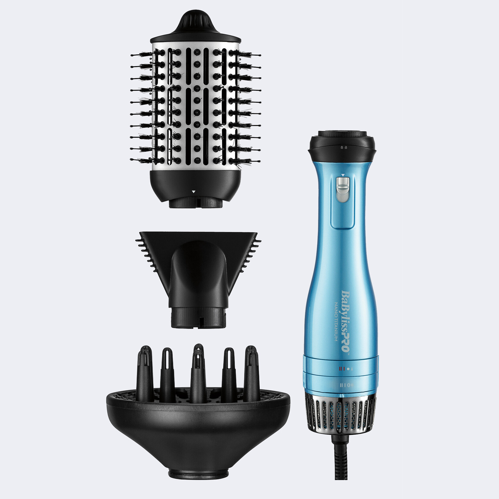 BABYLISS PRO BNTDHB275C - BROSSE SECHOIR 3 EN 1 NANO TITANIUM BABYLISS PRO