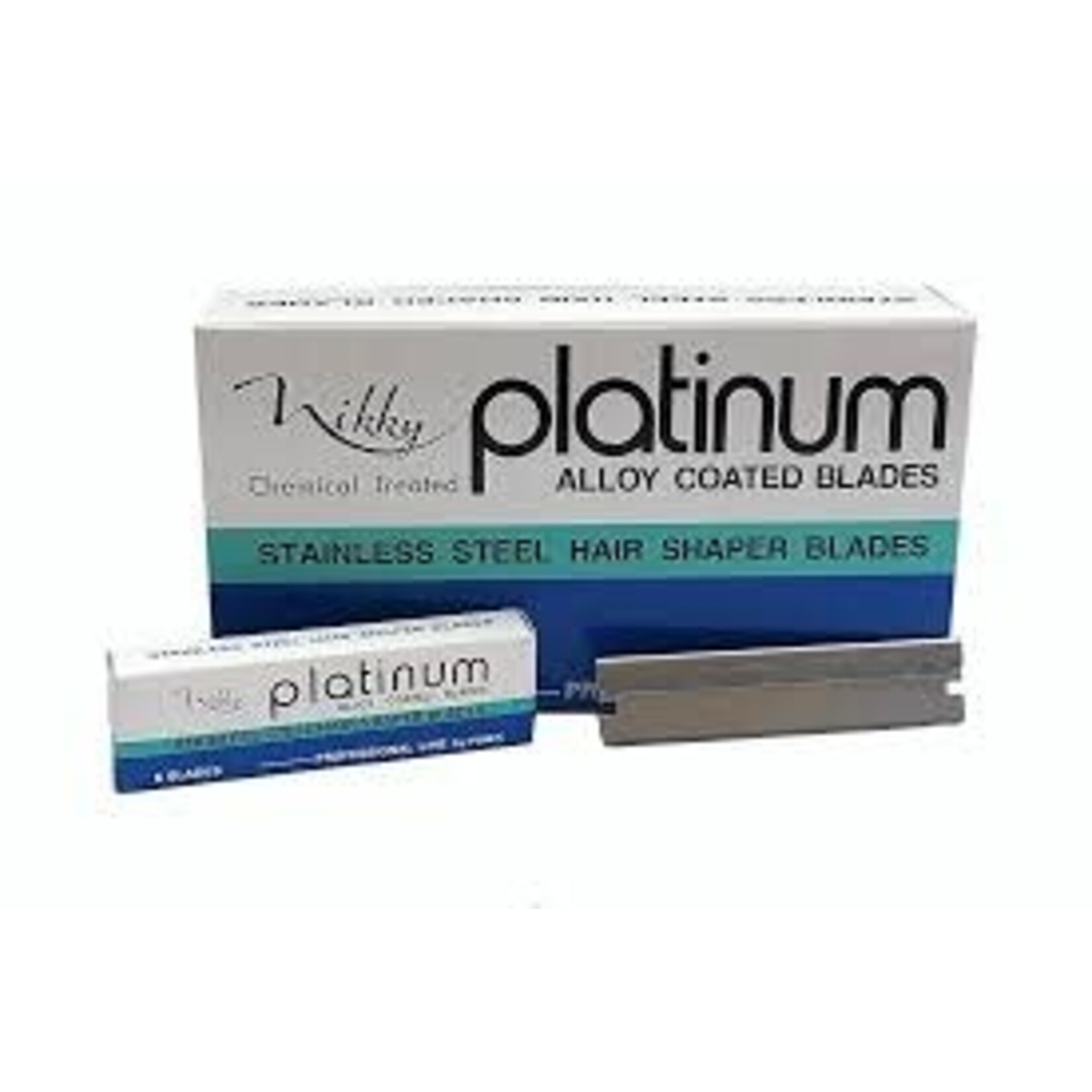 DANNYCO NIK-BLAC - 5 LAMES POUR RASOIR DROIT PLATINUM NIKKY