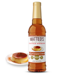 MATTEO'S 50014  -  SIROP A CAFE CREME CARAMEL 750ML MATTEO'S