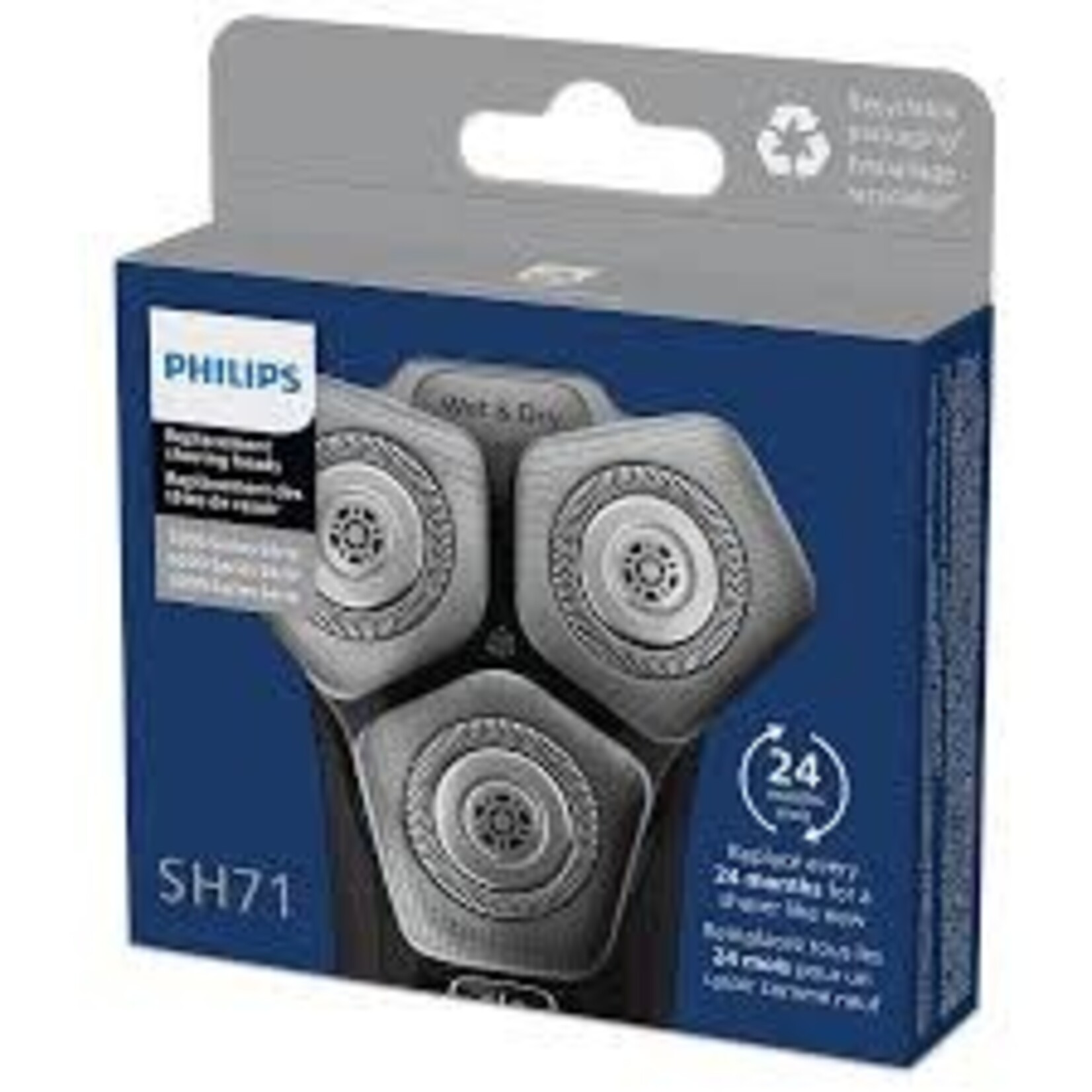 PHILIPS SH71/53 - GRILLE ET COUTEAU POUR RASOIR ELECTRIQUE PHILIPS