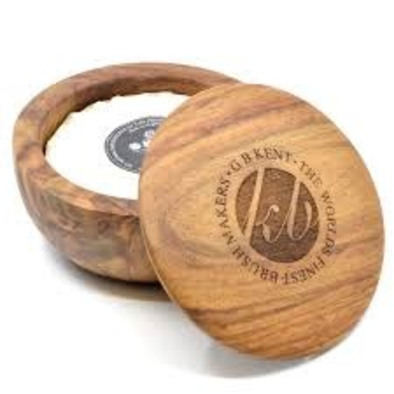 KENT K-SB6 - SAVON A RASER AVEC SON BOL EN BOIS 120g KENT