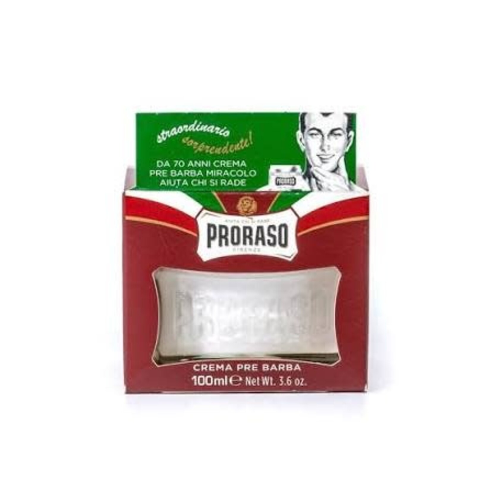 PRORASO P122 - CREME AVANT RASAGE BOIS DE SANTAL 100ml PRORASO