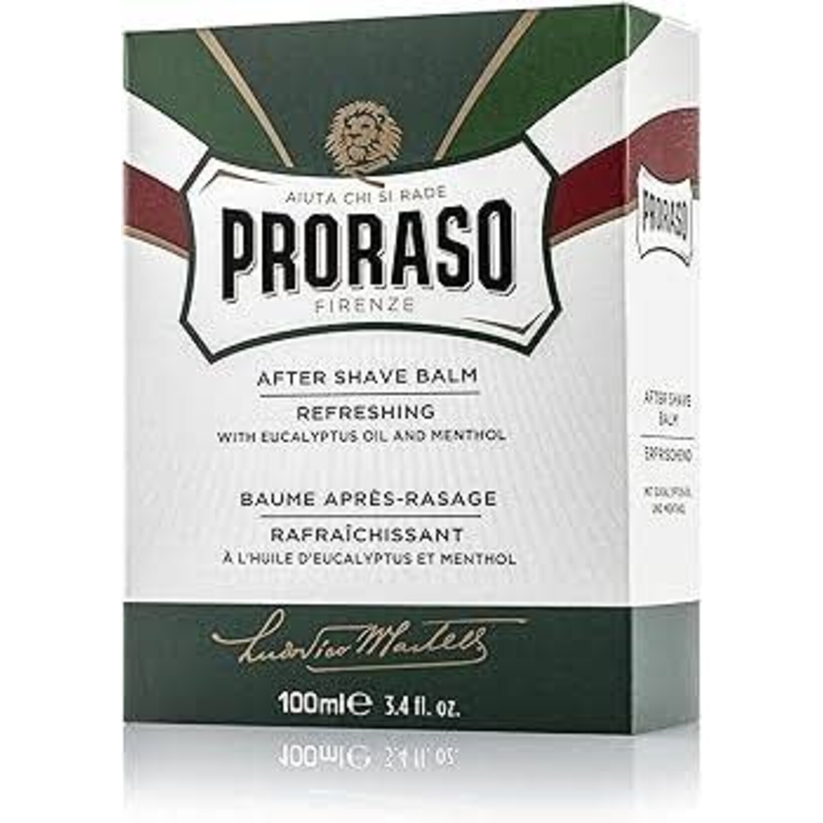 PRORASO P110 - BAUME APRES RASAGE EUCALYPTUS 100ml PRORASO