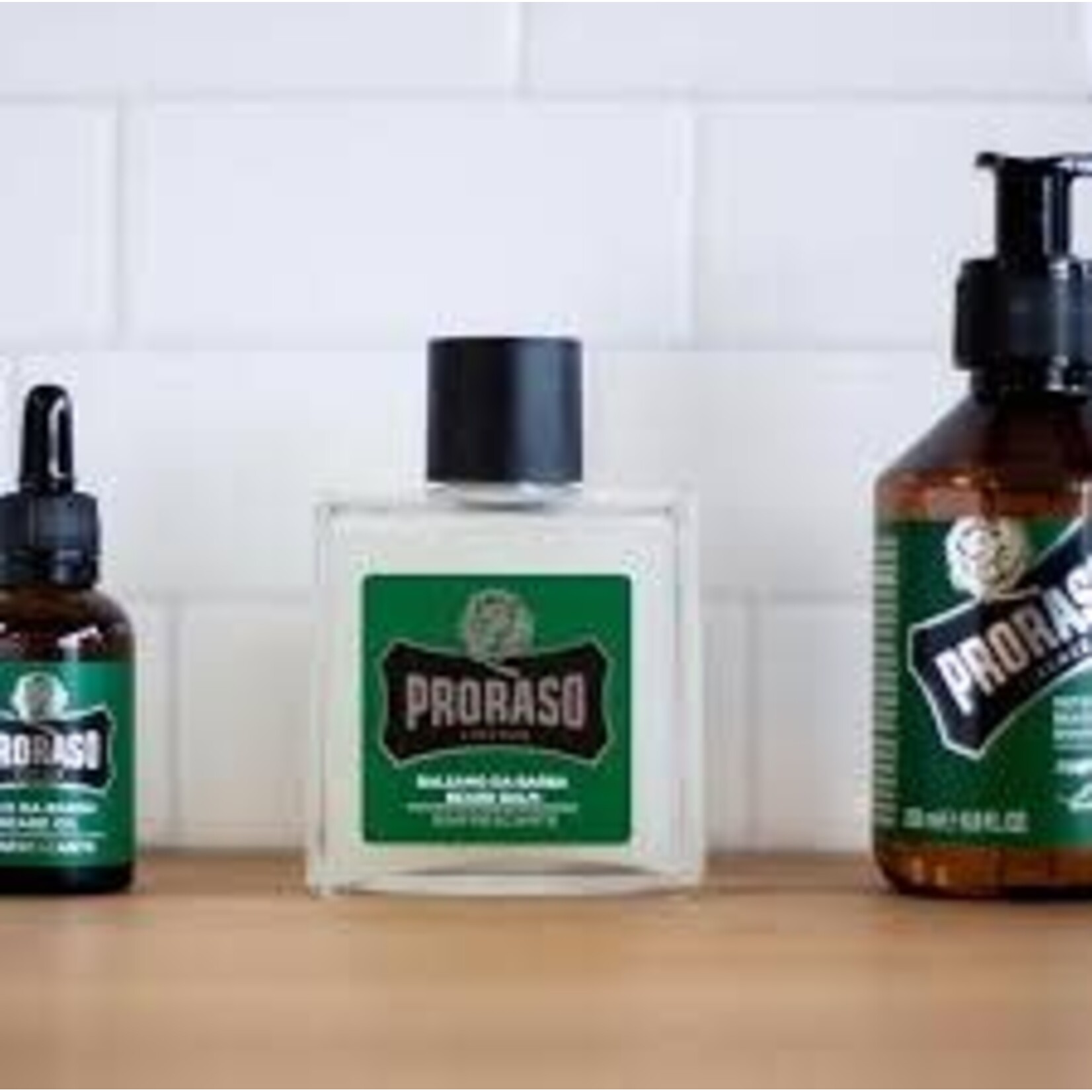 PRORASO P733  -  BAUME A BARBE MENTHE ET EUCALYPTUS 100ml PRORASO