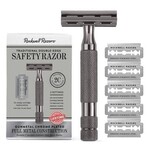ROCKWELL RAZORS RR-960330 - RASOIR DE SURETE 2C CHROME NOIR BROSSE ROCKWELL RAZORS