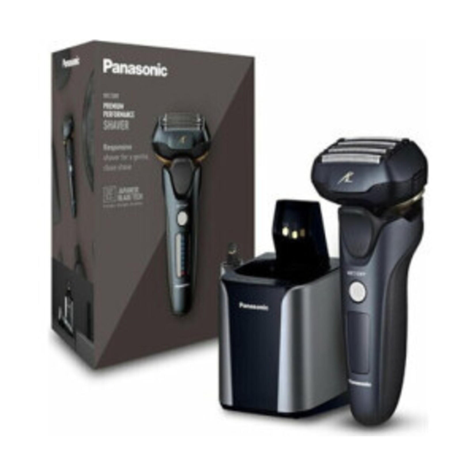 PANASONIC ESLV97 - RASOIR ELECTRIQUE A 5 LAMES AVEC BASE DE NETTOYAGE PANASONIC