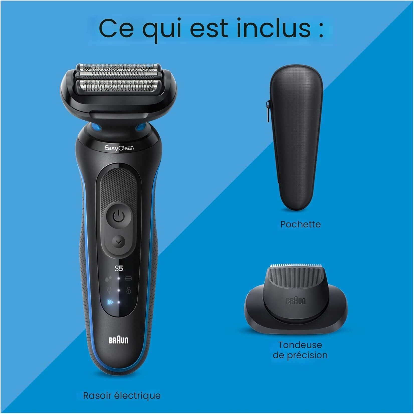 BRAUN 5118S - RASOIR ELECTRIQUE SERIES 5 BRAUN