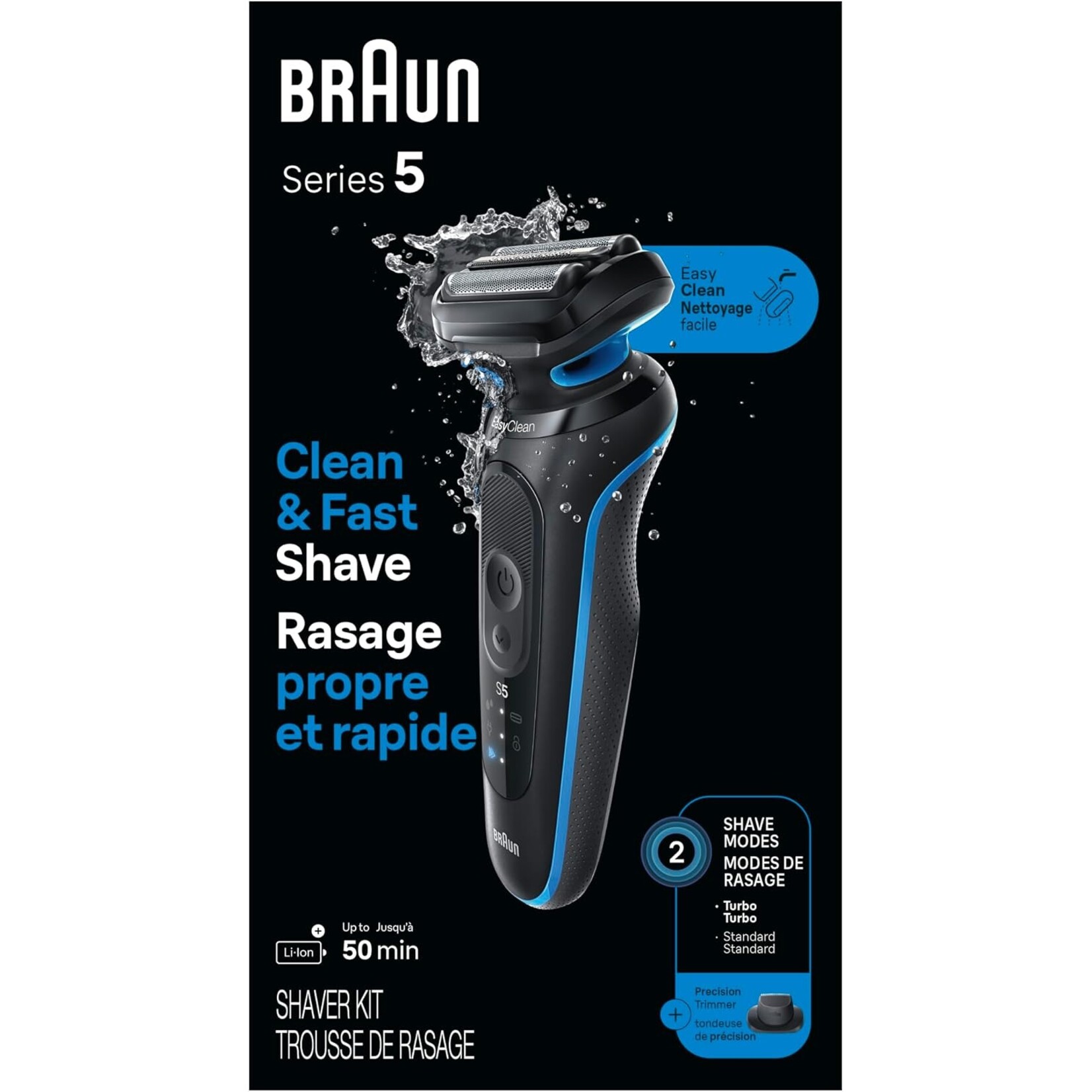 BRAUN 5118S - RASOIR ELECTRIQUE SERIES 5 BRAUN