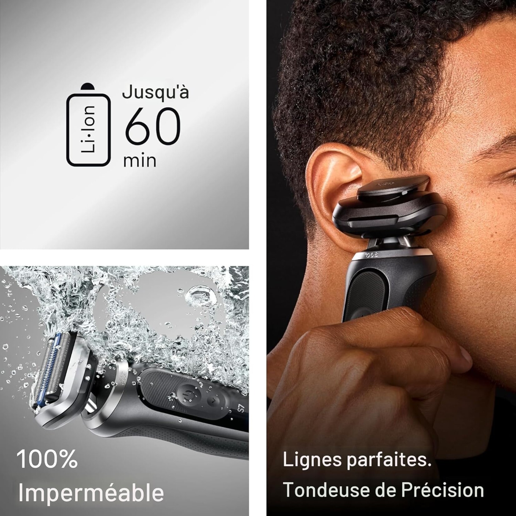 BRAUN 7120S - RASOIR ELECTRIQUE SERIES 7 BRAUN