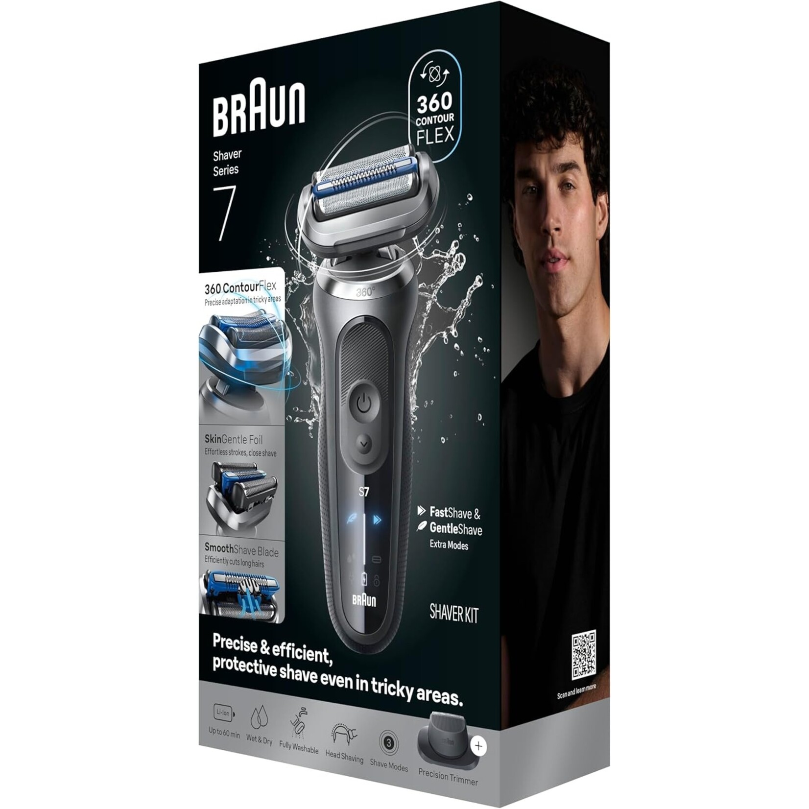 BRAUN 7120S - RASOIR ELECTRIQUE SERIES 7 BRAUN