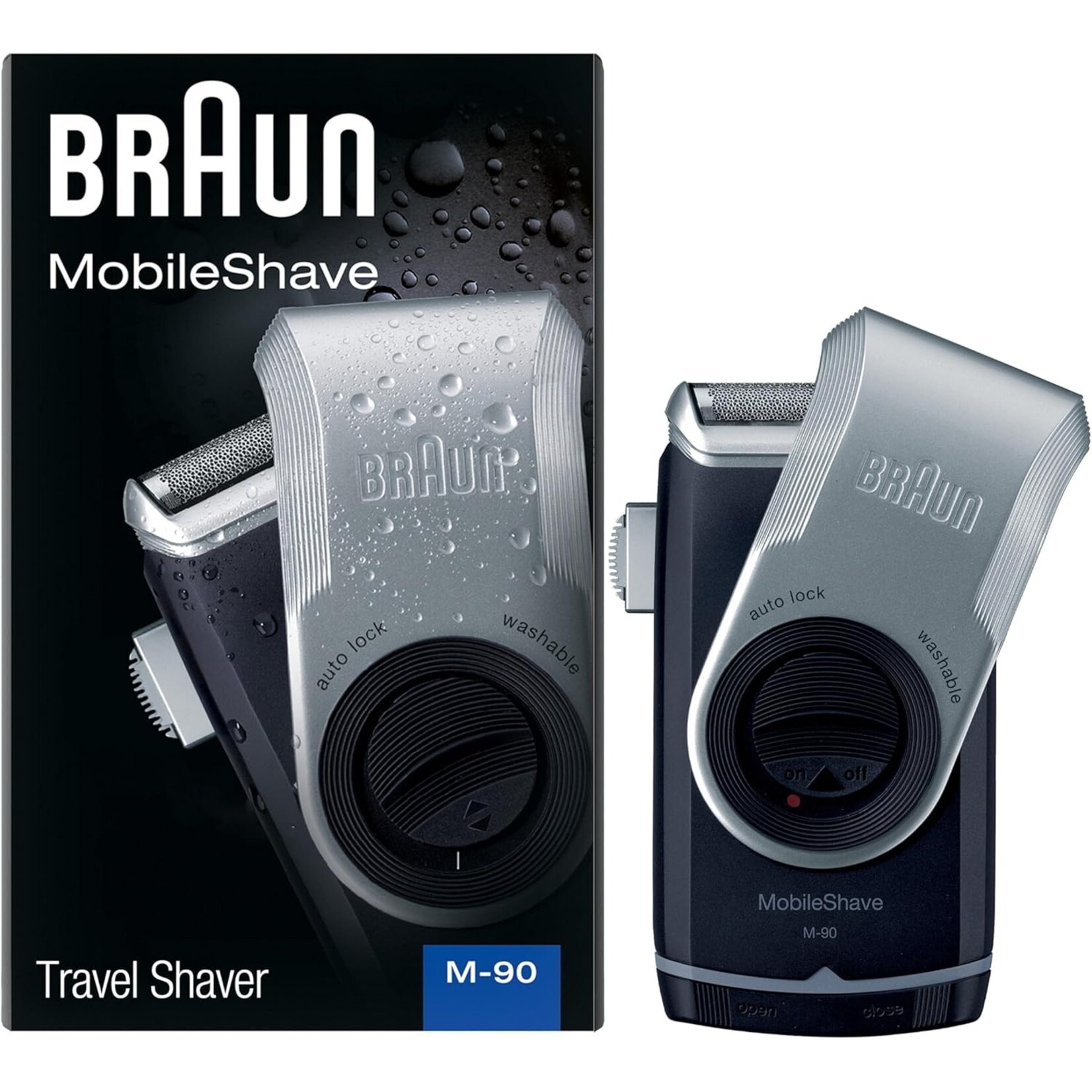 BRAUN M90 - RASOIR A BATTERIE MOBILESHAVE BRAUN