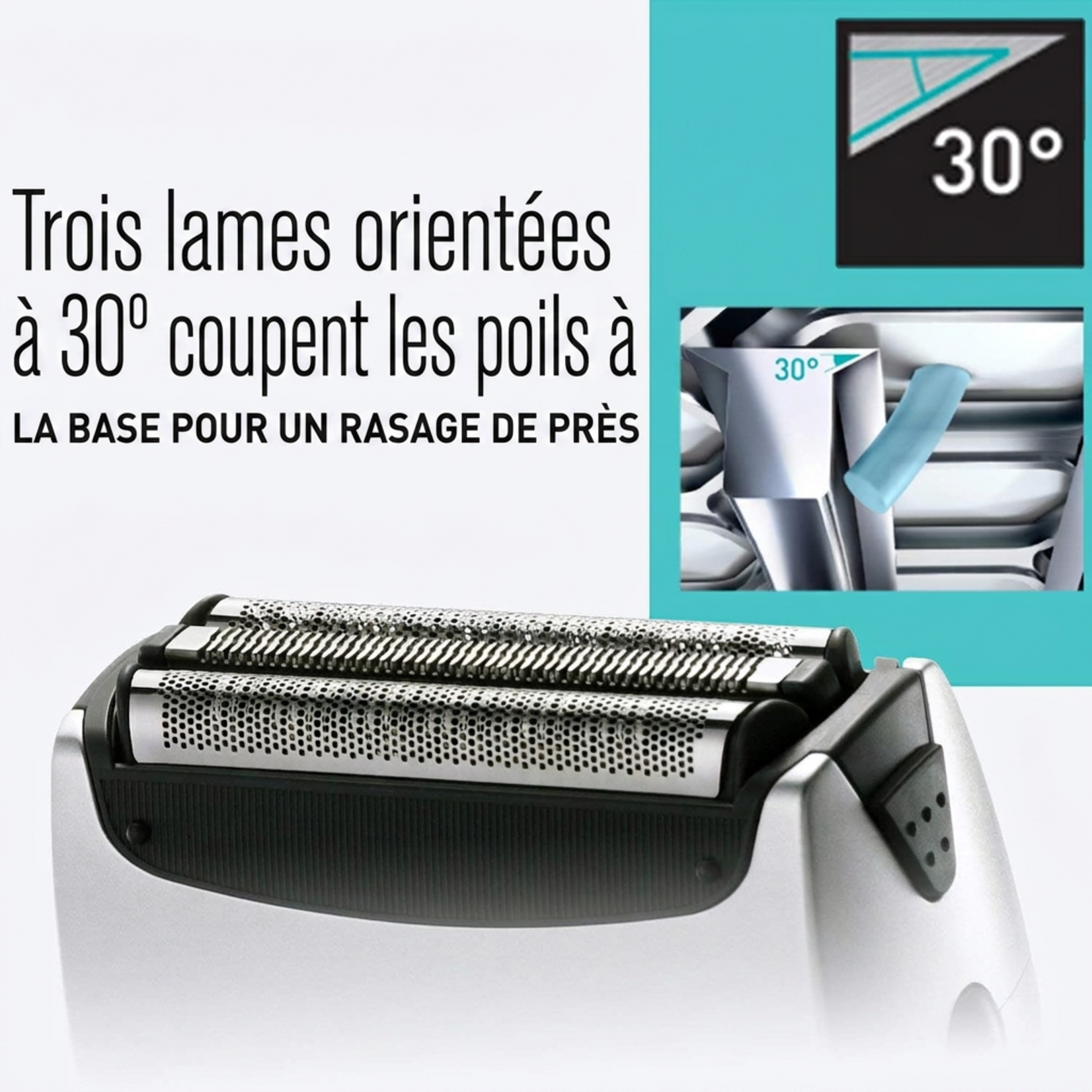 PANASONIC ESRT51S - RASOIR ELECTRIQUE 3 LAMES PANASONIC