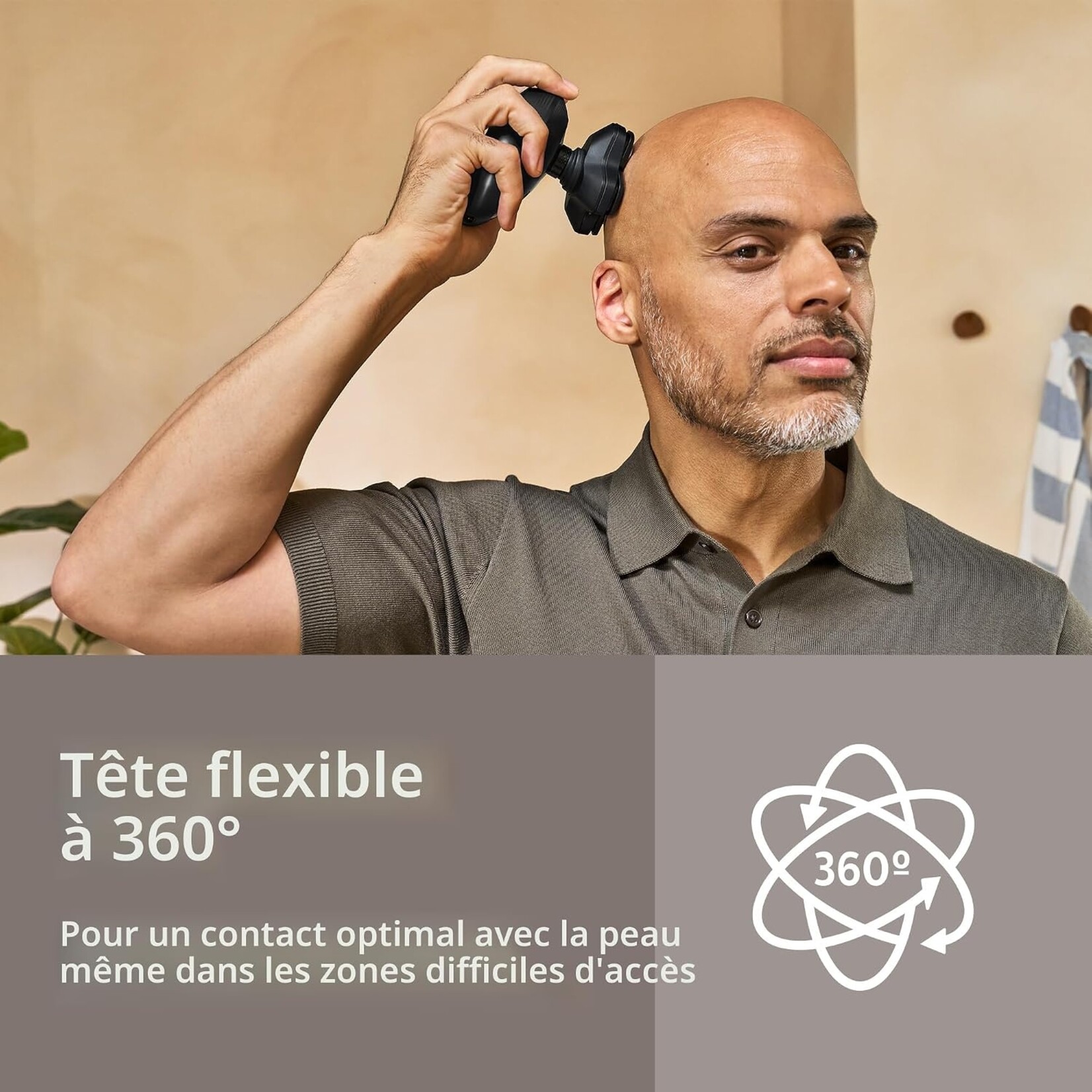PHILIPS HS5980/28 - RASOIR DE TETE ELECTRIQUE SERIES 5000 PHILIPS