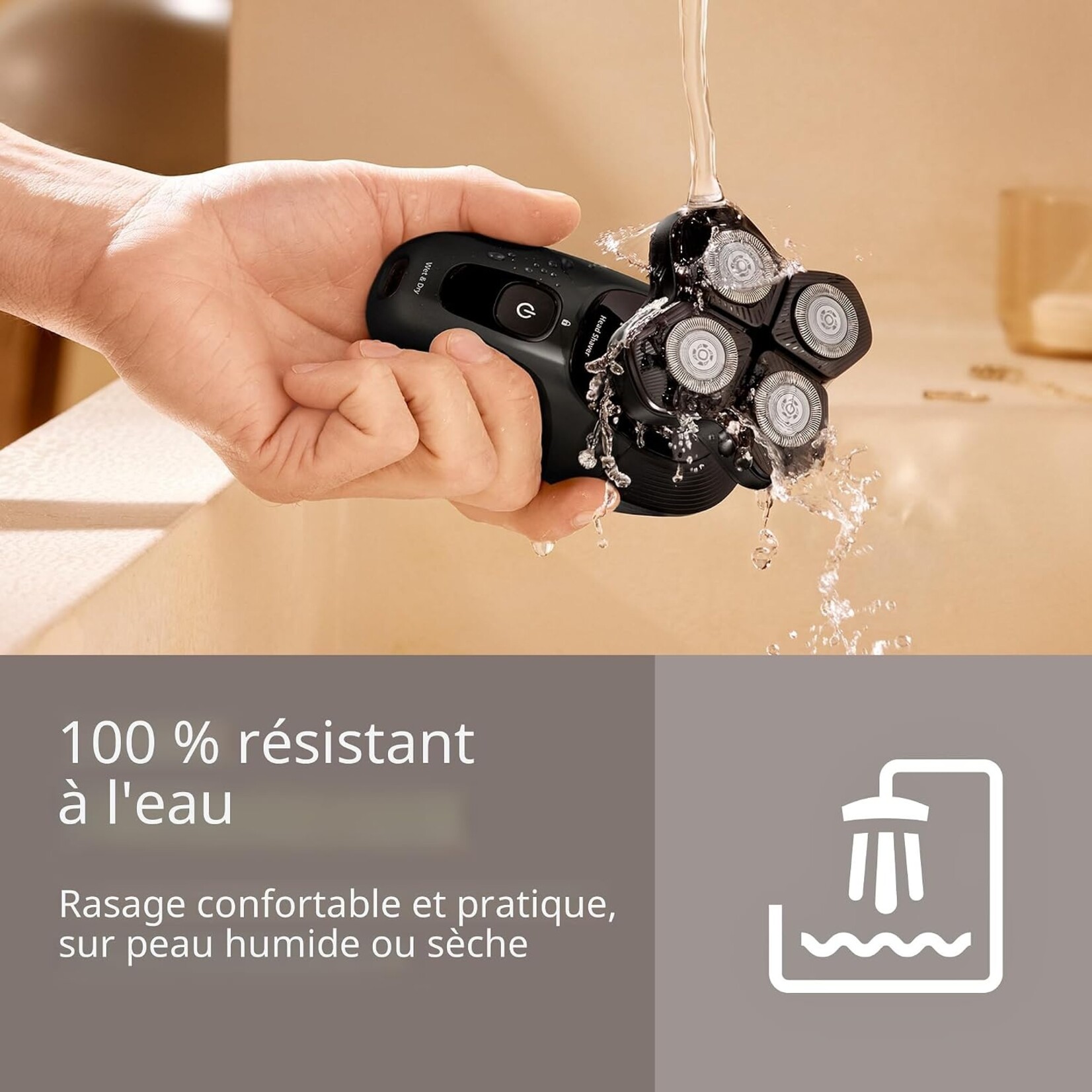 PHILIPS HS5980/28 - RASOIR DE TETE ELECTRIQUE SERIES 5000 PHILIPS