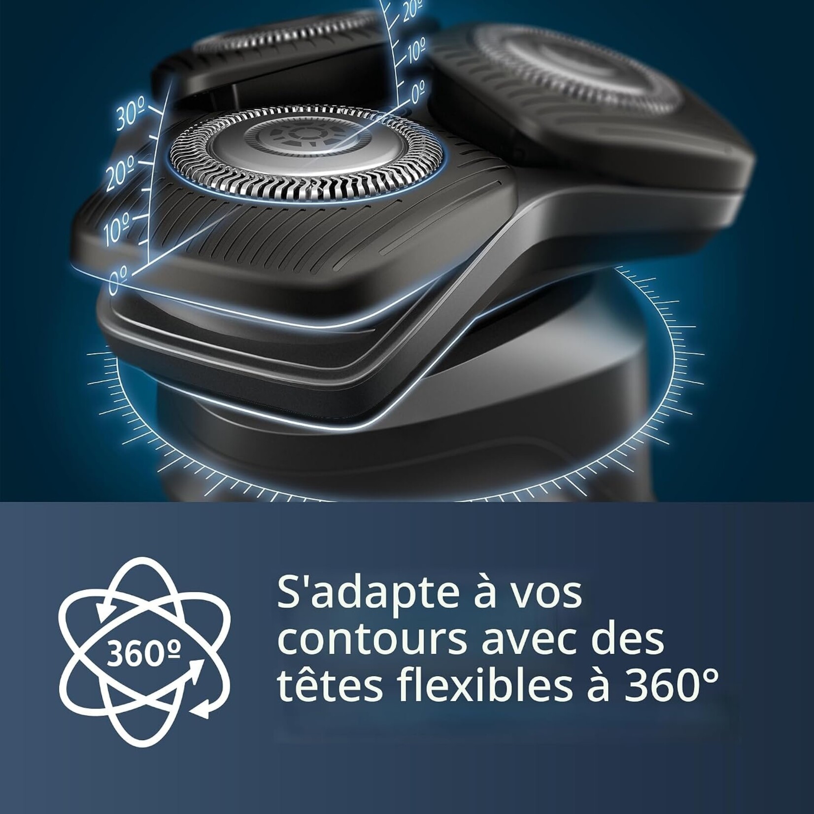 PHILIPS S5898/25 - RASOIR ELECTRIQUE SERIES 5000 AVEC SOCLE DE CHARGE PHILIPS