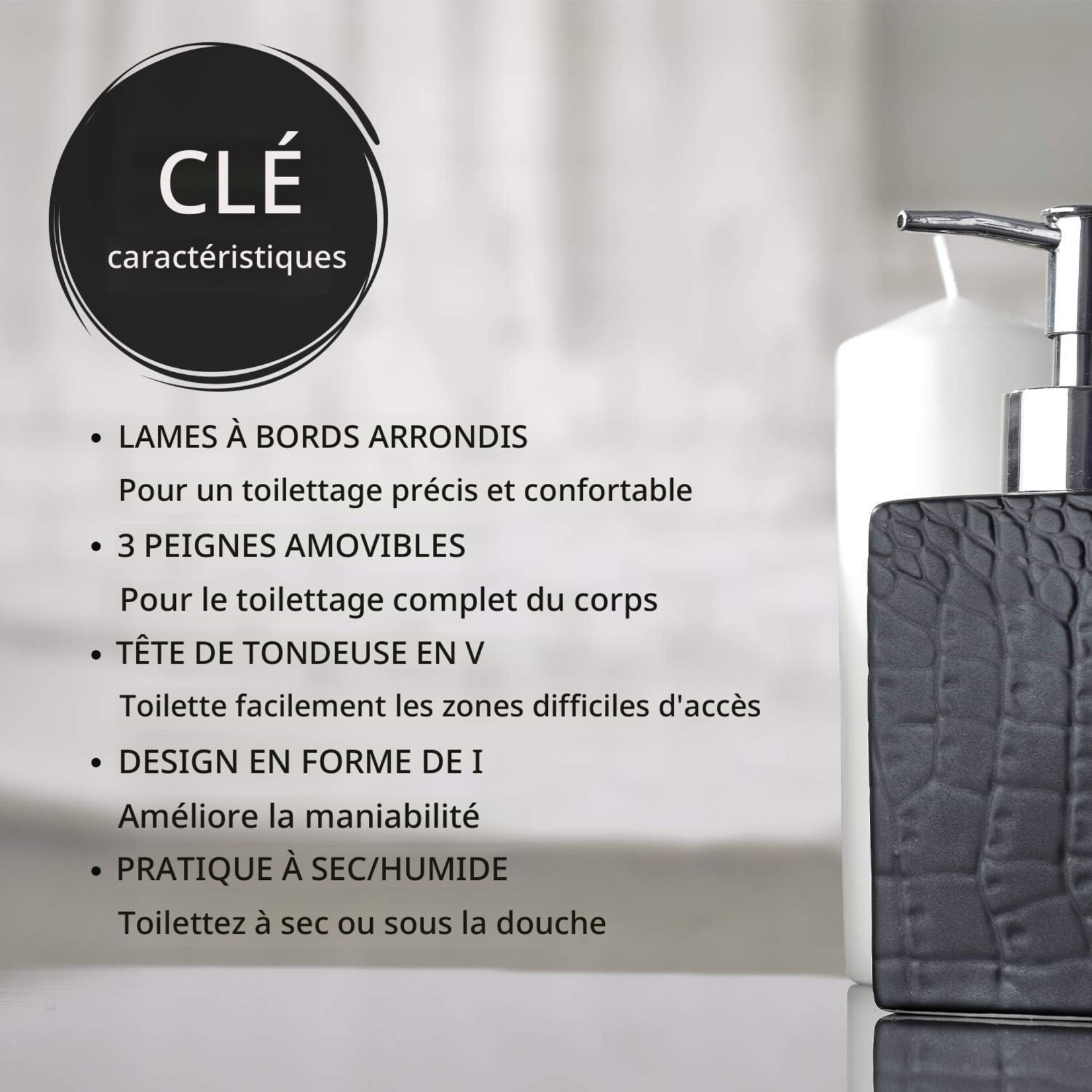 PANASONIC ERGK60S - TONDEUSE POUR LE CORPS DE HAUTE PRECISION PANASONIC