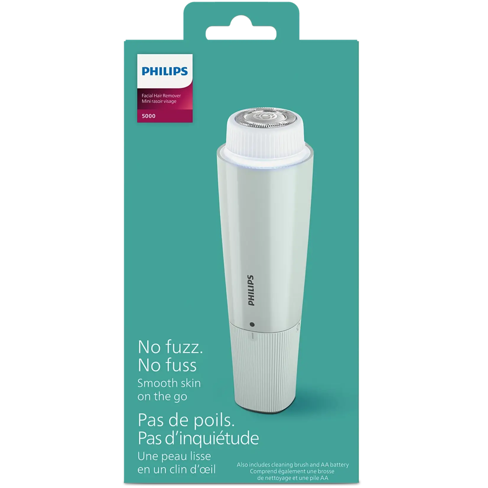 PHILIPS BRR474/00 - RASOIR A VISAGE POUR FEMME SERIES 5000 PHILIPS