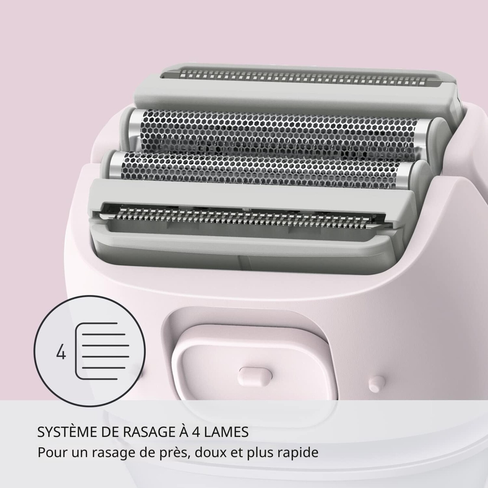 PANASONIC ESWL80 - RASOIR ELECTRIQUE POUR FEMME CLOSE CURVES PANASONIC