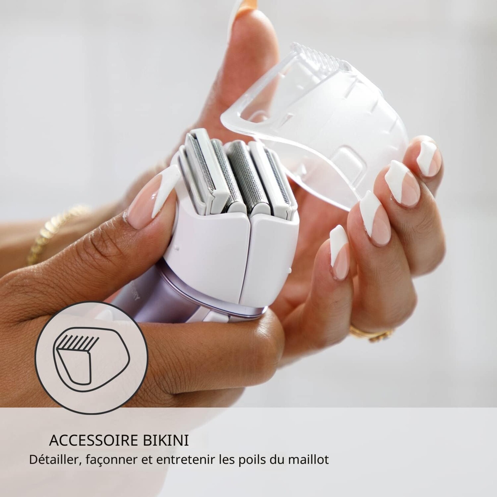 PANASONIC ESWL80 - RASOIR ELECTRIQUE POUR FEMME CLOSE CURVES PANASONIC