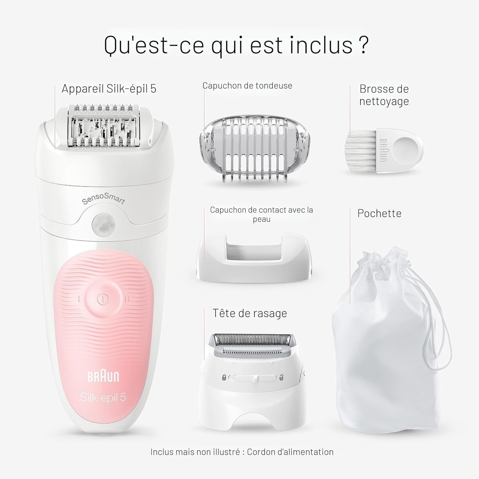 BRAUN SE5620 - EPILATEUR SILKEPIL 5 BRAUN nd