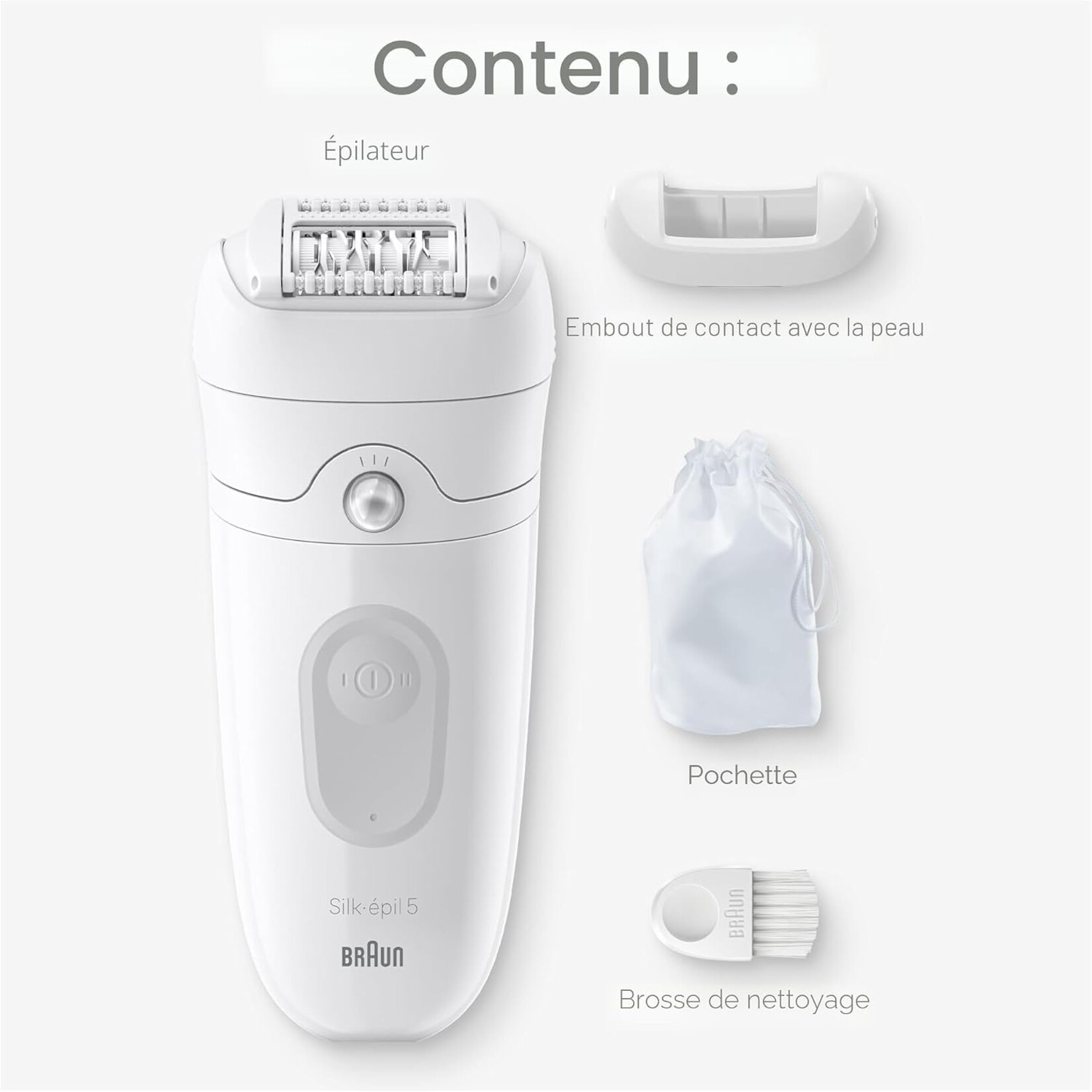 BRAUN SE5011 - EPILATEUR SILKEPIL 5 BRAUN