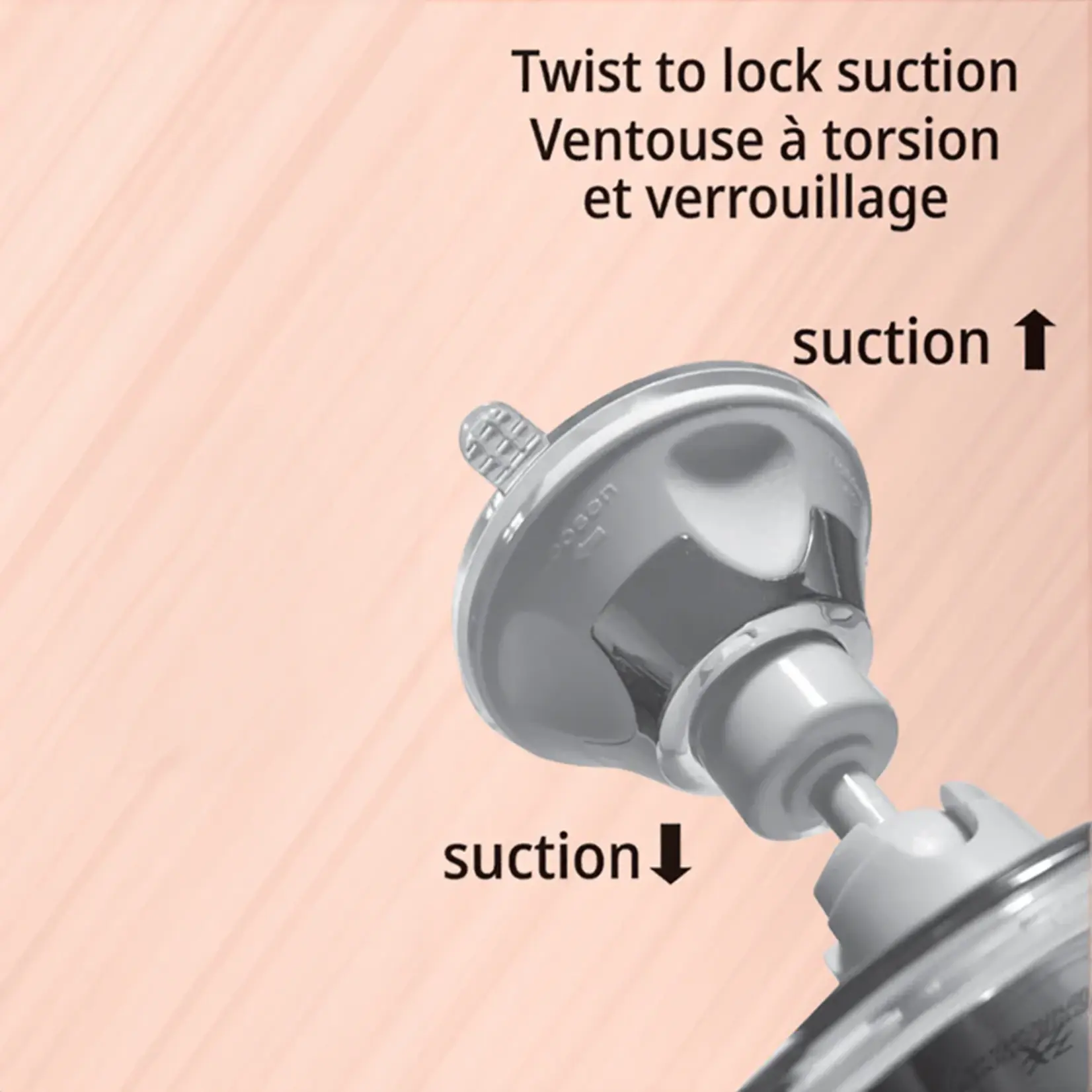 VIE ART 506032 - MIROIR 360°  AVEC VENTOUSE 7X VIE ART