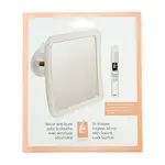 VIE ART 506035 - MIROIR ANTI-BUEE POUR LA DOUCHE AVEC VENTOUSE VIE ART