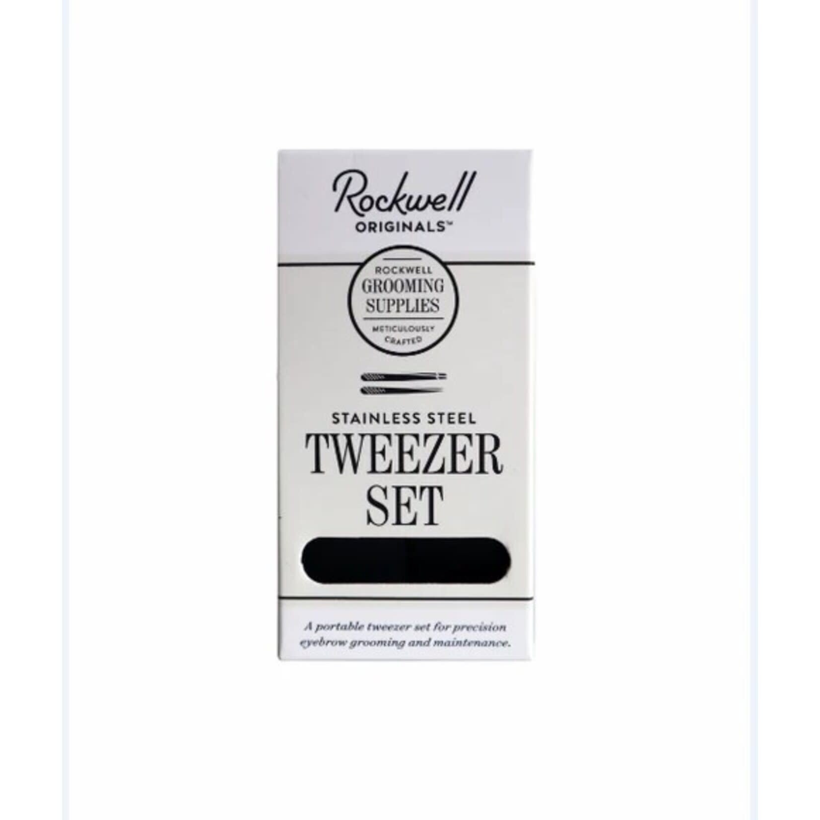 ROCKWELL RAZORS RR-770866 - ENESMBLE DE 2 PINCES A EPILER ROCKWLL ORIGINALS