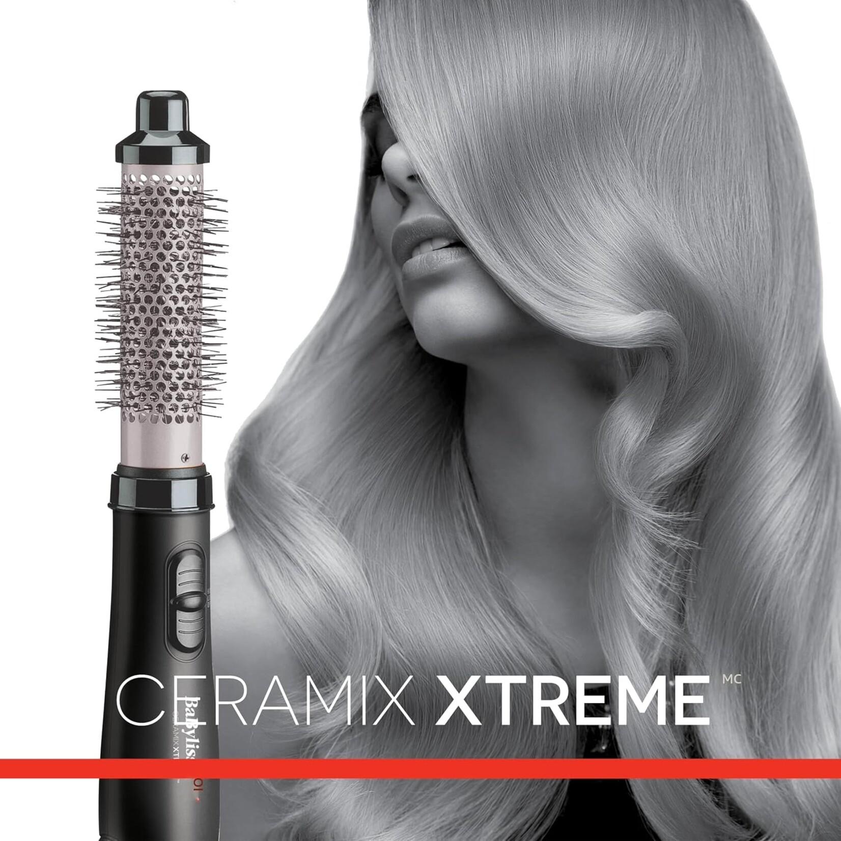 BABYLISS PRO BAB21000NC - BROSSE COIFFANTE A AIR CHAUD 1¼po CERAMIX XTREME BABYLISS PRO