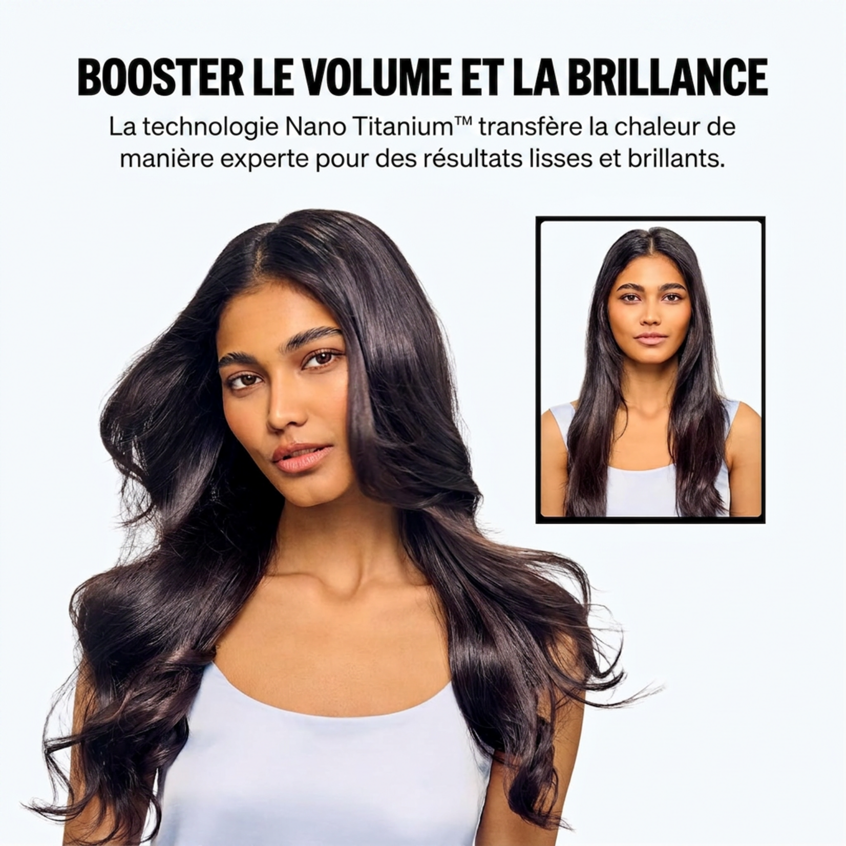 BABYLISS PRO BNTMHBUC - BROSSE COIFFANTE OVALE COMPACTE NANO TITANIUM 2po BABYLIS PRO