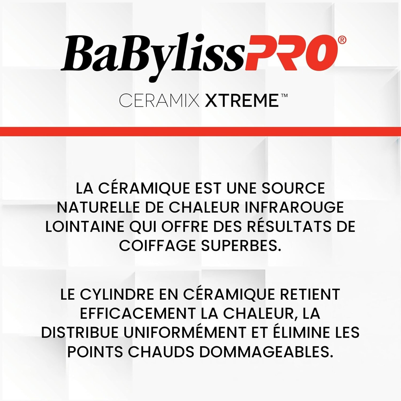 BABYLISS PRO BABC75SNC - FER A FRISER ¾po CERAMIX XTREME BABYLISS PRO