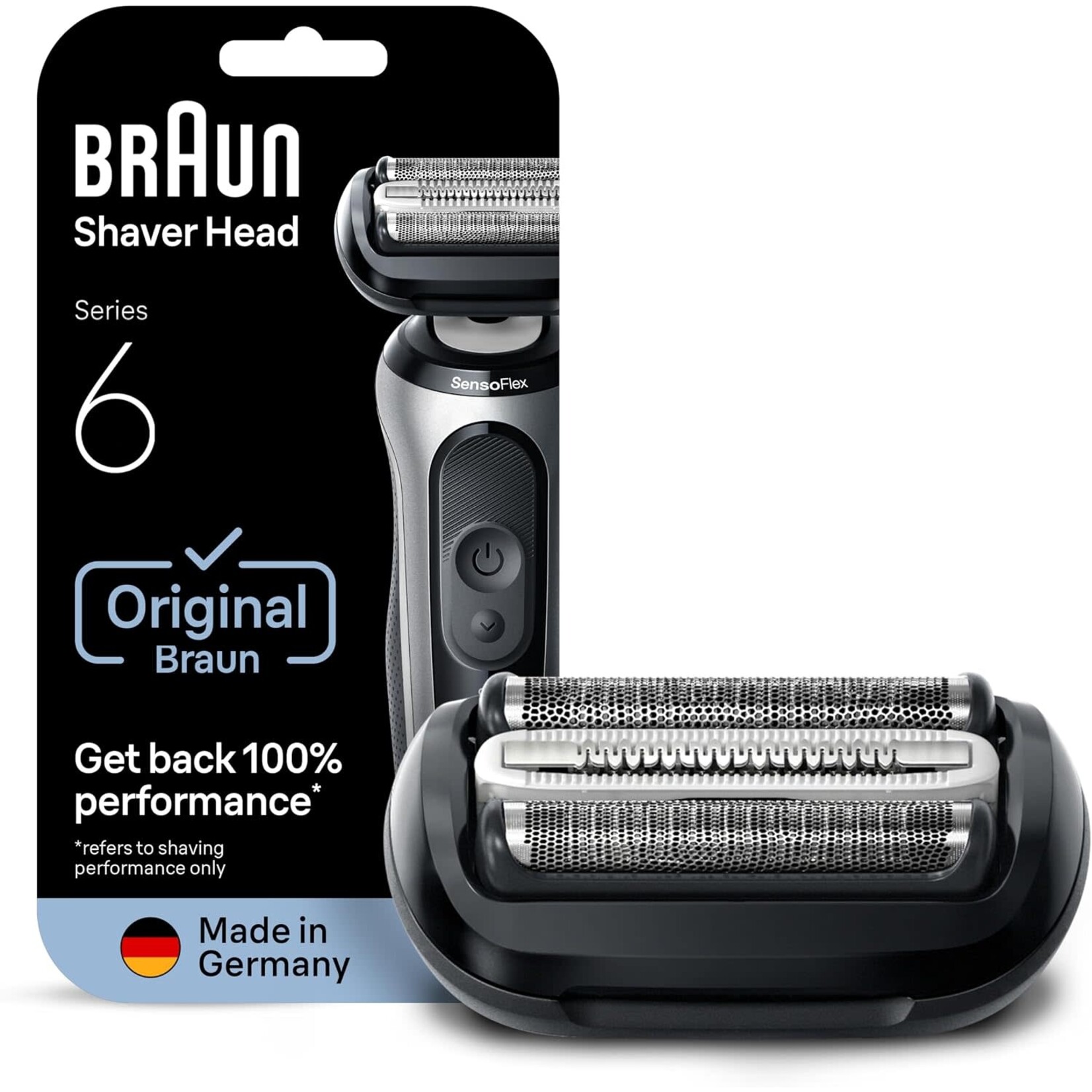 BRAUN 64B - GRILLE ET COUTEAU POUR RASOIR ELECTRIQUE SERIES 6 BRAUN