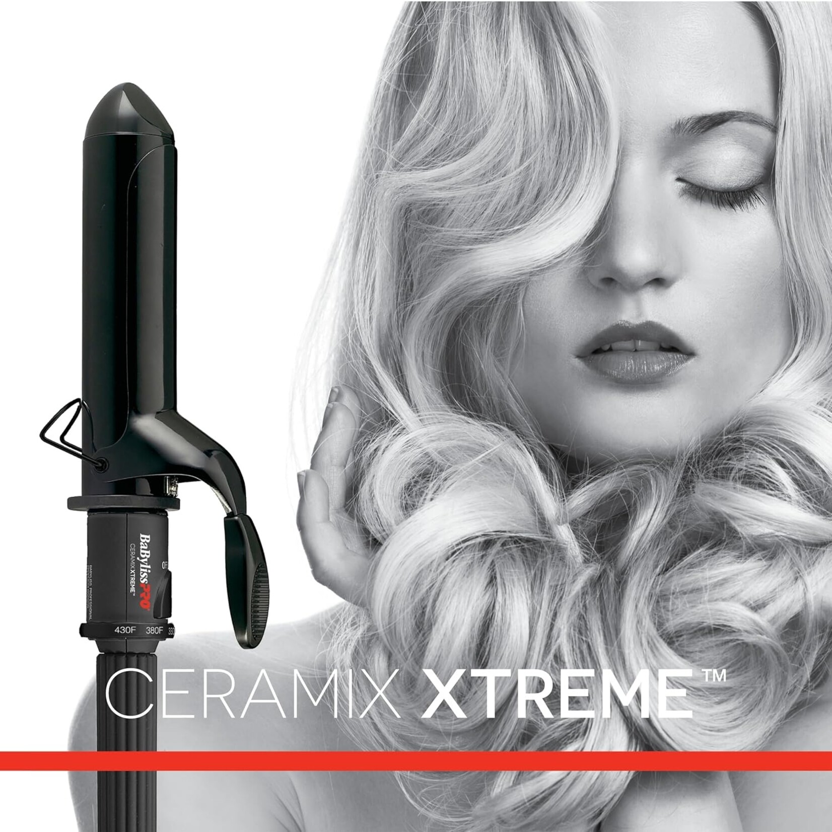 BABYLISS PRO BABC125SNC - FER A FRISER 1¼po CERAMIX XTREME BABYLISS PRO