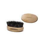 GUENZANI GU263 - BROSSE A BARBE EN BOIS NATUREL EN POIL DE SANGLIER GUENZANI