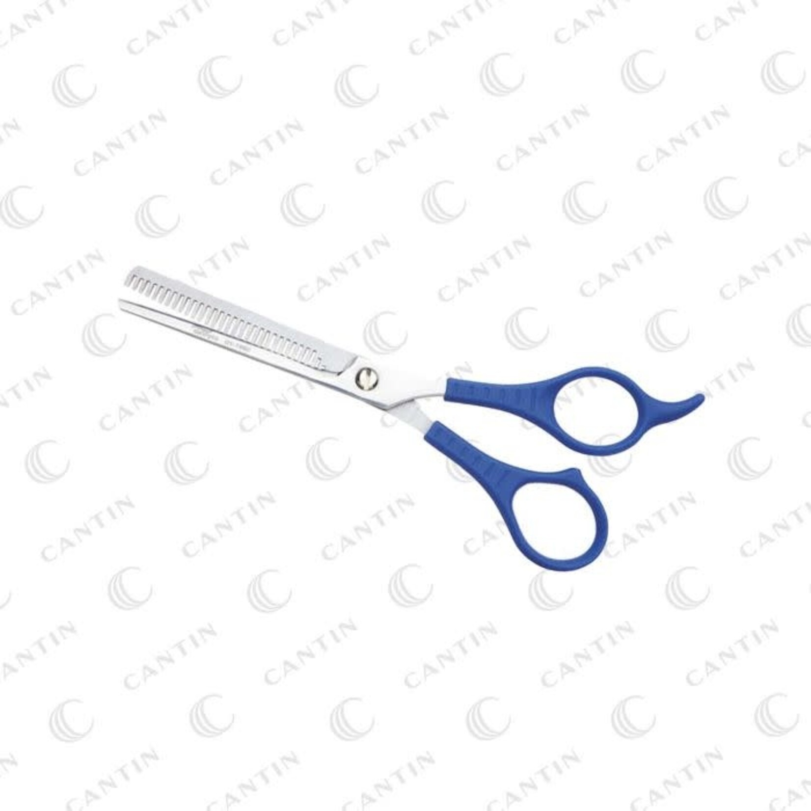 DANNYCO DY-788C - CISEAU A AMINCIR AVEC POIGNEE MOULEE 30 DENTS 5¾po BLEUE DANNYCO
