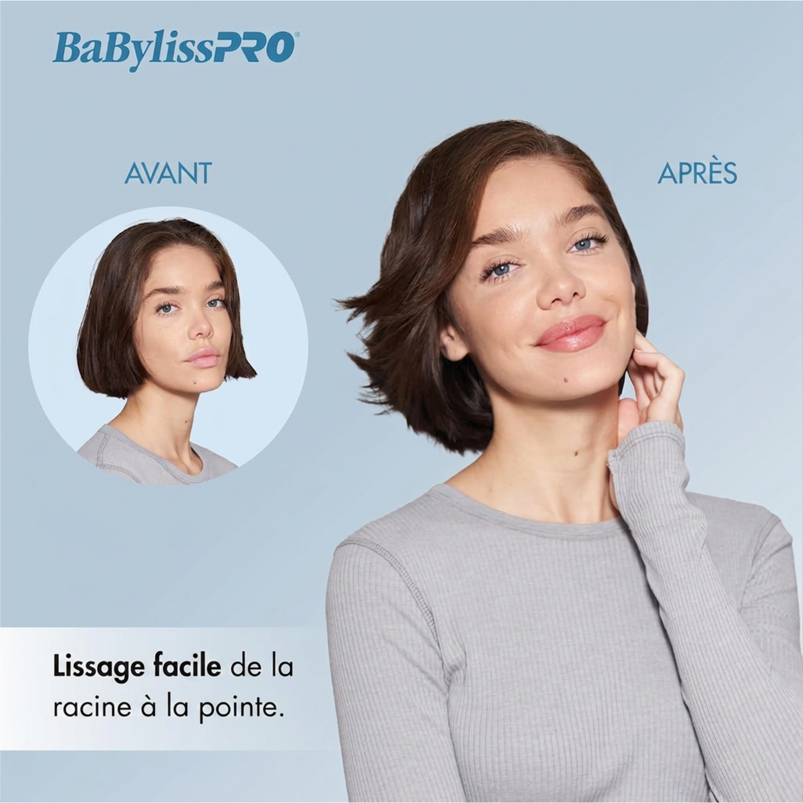 BABYLISS PRO BNT4171TUC - FER A LISSER ULTRA MINCE ½po NANO TITANIUM BABYLISS PRO nd
