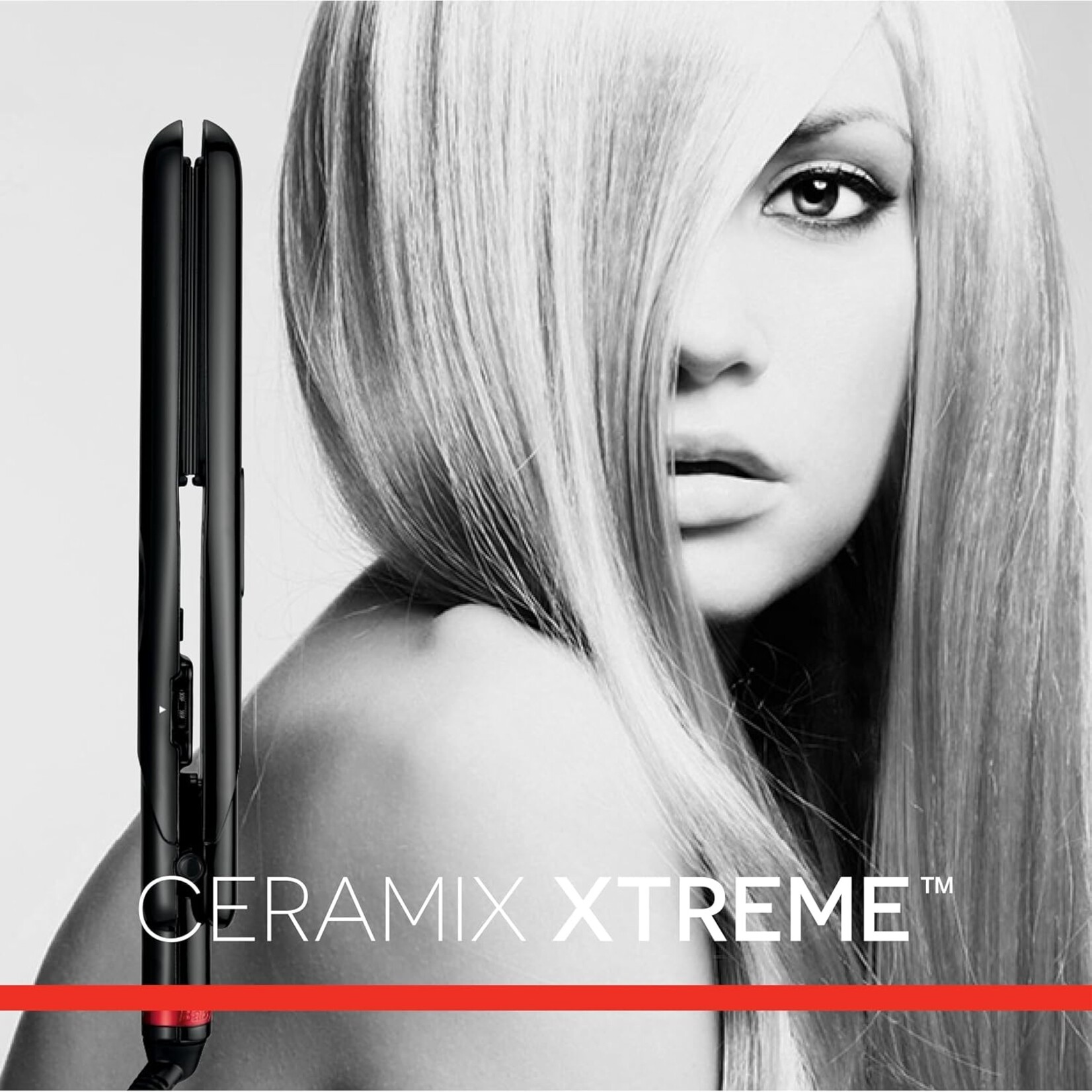 BABYLISS PRO BAB9555BC - FER A LISSER CERAMIX XTREME 1po NOIR BABYLISS PRO